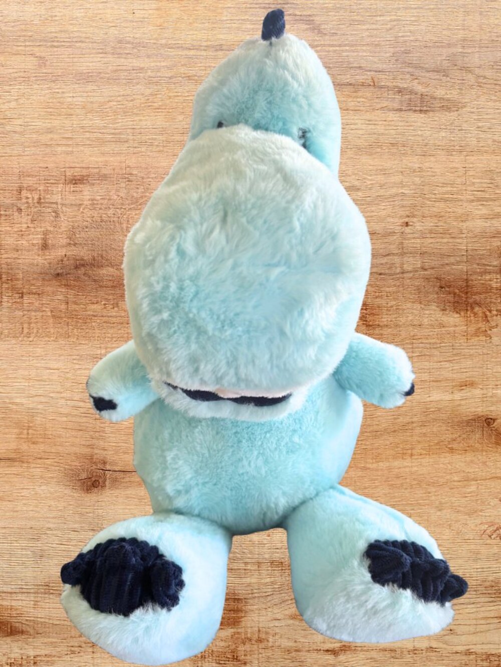 Giggle Scape 12" Blue T-Rex Dinosaur Plush Stuffed Animal Soft Toy
